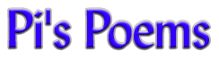Pi Poems